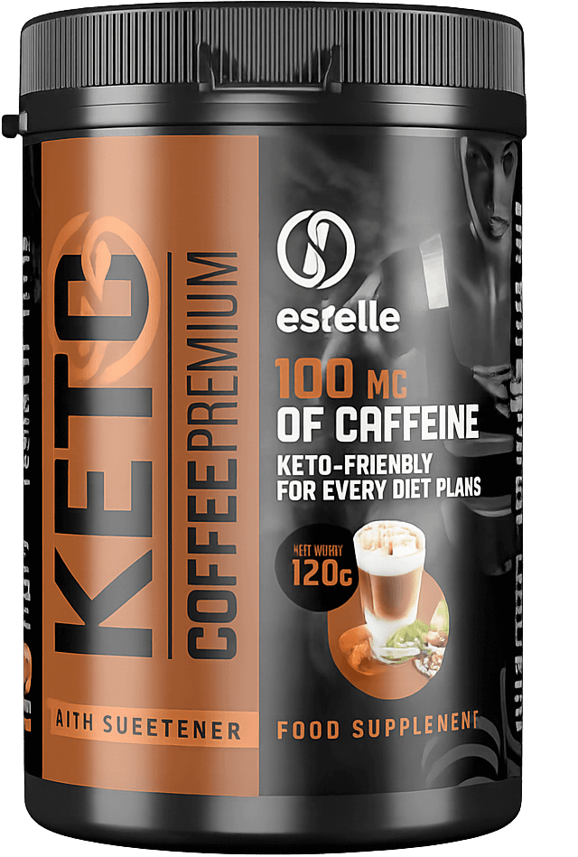 Keto Coffee Premium — συσκευασία 120g, συμπλήρωμα διατροφής
